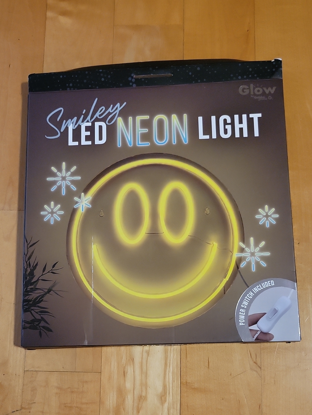New Smiley Face Neon LED  Light 12in Wall Mount